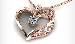 سمبل قلب در جواهرات به چه معناست؟